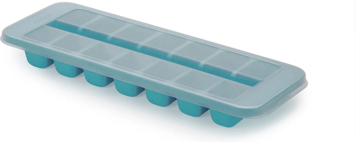 Ijsblokjesvorm,11.9 x 33 x 3.6 CM, Easy Fill, Voor 14 ijsblokjes, Kunstof van Joseph Joseph in Blauw – productfoto