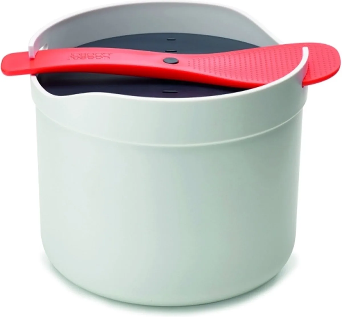 M-Cuisine Magnetron – 2L Set met Vergiet, Maatbeker & Rijstlepel van Joseph Joseph in Rijstkoker – productfoto