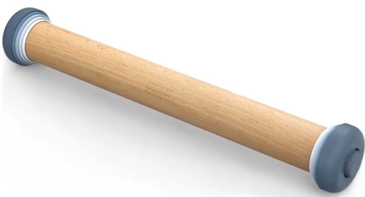PrecisionPin Verstelbare Deegroller van Joseph Joseph in Blauw – productfoto