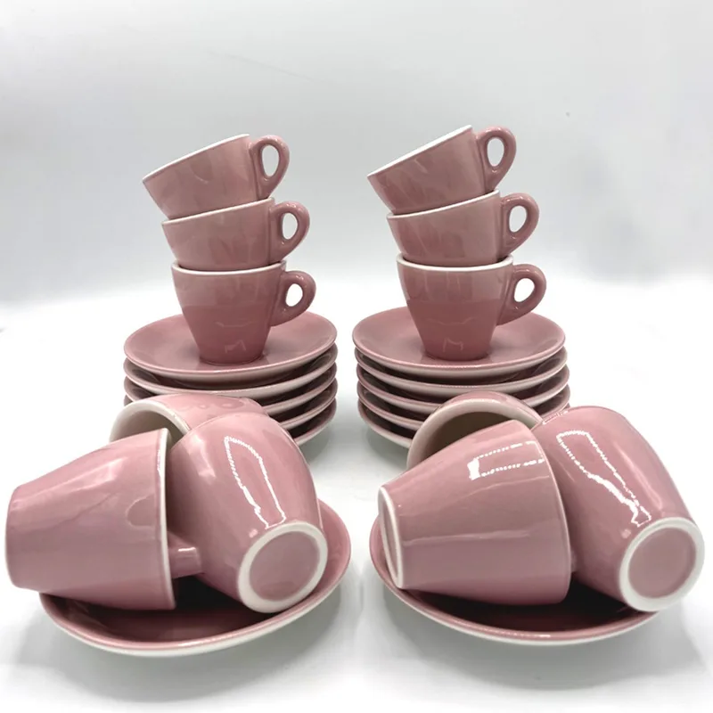 Espressokopjes set van 12 stuks by &k amsterdam in Pink – product photo