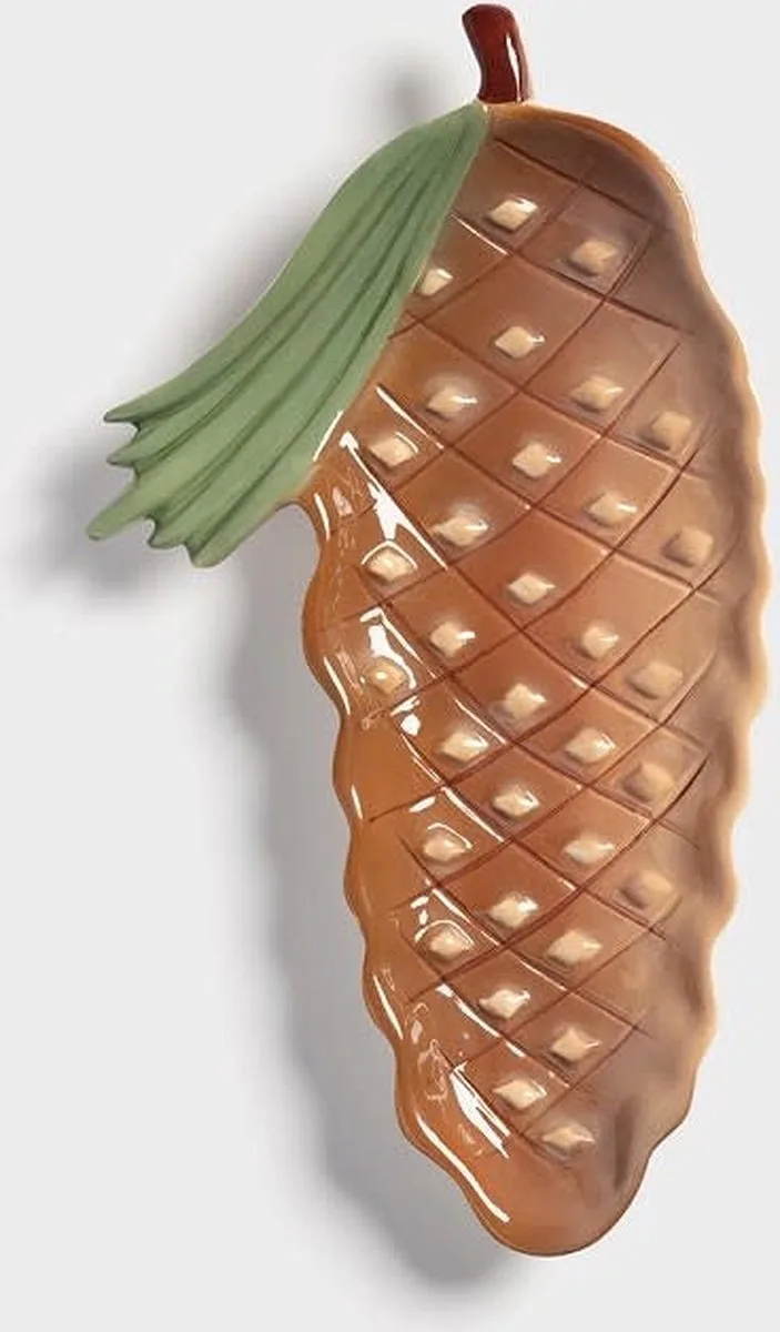 Kom - Schaal - Plate pinecone de &k amsterdam en Orange – photo produit