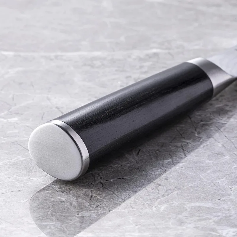 Classic DM-0719 Koksmes met kuiltjes by Kai in Silver, Black – product photo