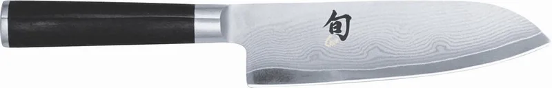 Classic Santokumes - 18cm - Damaststaal van Kai in Zilver – productfoto