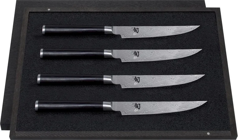DMS-400 Steakmessen set, 4-delig by Kai in Black – product photo 1 of 3