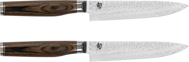 Premier Tim M�lzer TDMS-400 Steakmessenset by Kai in Silver, Brown – product photo 1 of 3