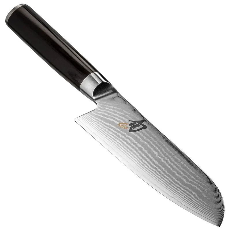 Santokumes Shun Classic 13.75 cm - 32 lagen damaststaal - DM-0727 van Kai in Roestvrijstaal – productfoto 2 van 2