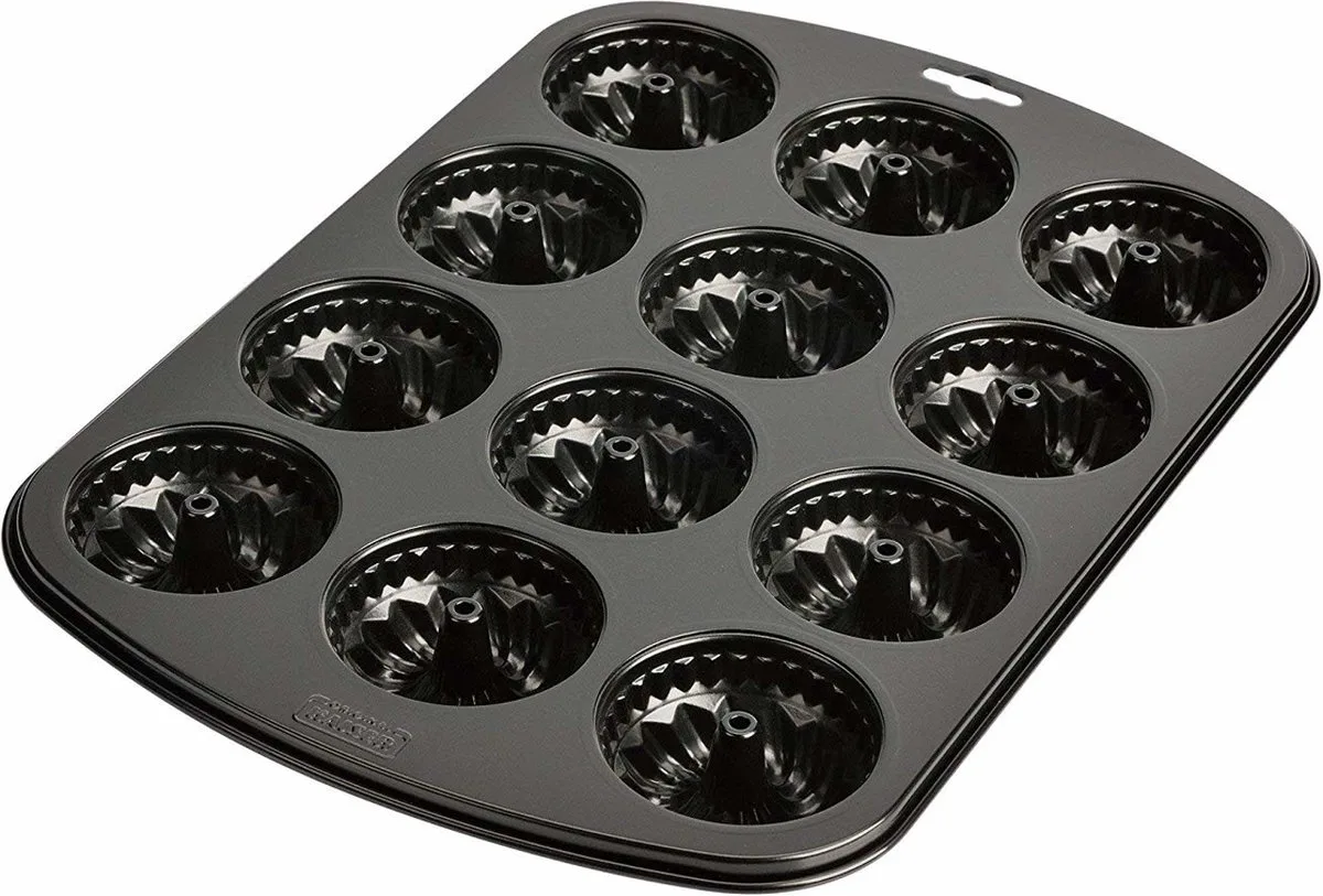 Kaiser 646190 1stuk(s) bakvormen - voor 12 cupcakes von Kaiser in Schwarz – Produktfoto