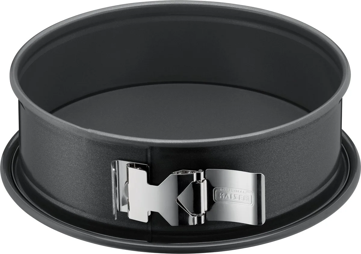 La Forme Plus Springvorm - Bakvorm - Ø24 cm - Non-Stick Coating - Lekvrij - Voor Taarten van Kaiser in Zwart – productfoto
