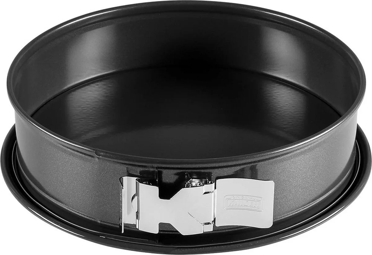La Forme Plus Springvorm - Bakvorm - Ø28 cm - Non-Stick Coating - Lekvrij - Voor Taarten van Kaiser in Zwart – productfoto