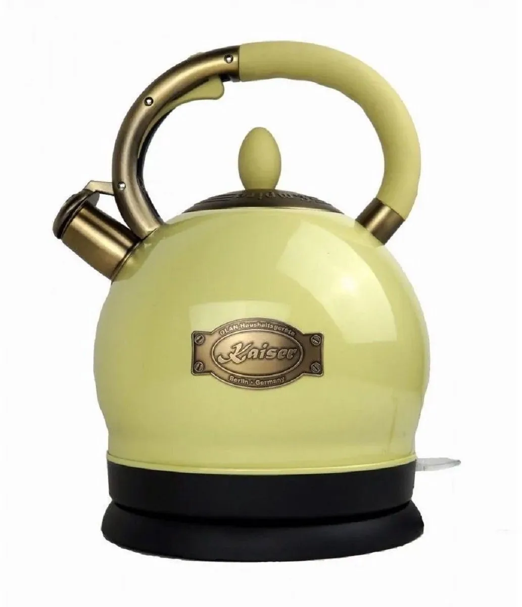 waterkoker - Empire WK 2000 ElfEm - Exclusief - Retro - Waterkoker Controle LED - 2L - 1800 W de Kaiser en Or – photo produit