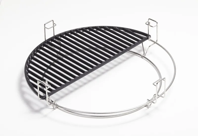 Halve Maan Gietijzeren Grillrooster Classic Joe® – Perfect voor Dichtschroeien van Vlees by Kamado Joe in Black – product photo
