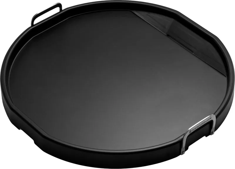 Karbon Staal Bakplaat Big Joe® – Voor veelzijdig koken op de kamado BBQ - Griddle/Plancha van Kamado Joe in Zwart – productfoto