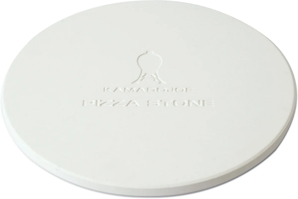 Pizzasteen Big Joe® – Voor authentieke pizza uit de kamado BBQ - 61 cm de Kamado Joe en Blanc – photo produit