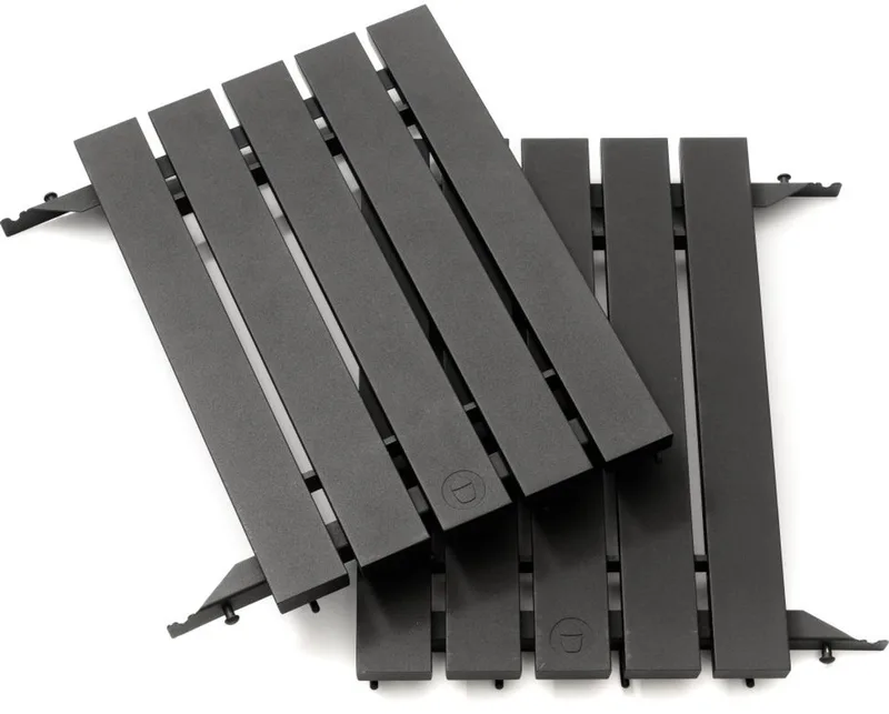 Side shelves (aluminum) for Classic Joe by Kamado Joe in Black – product photo