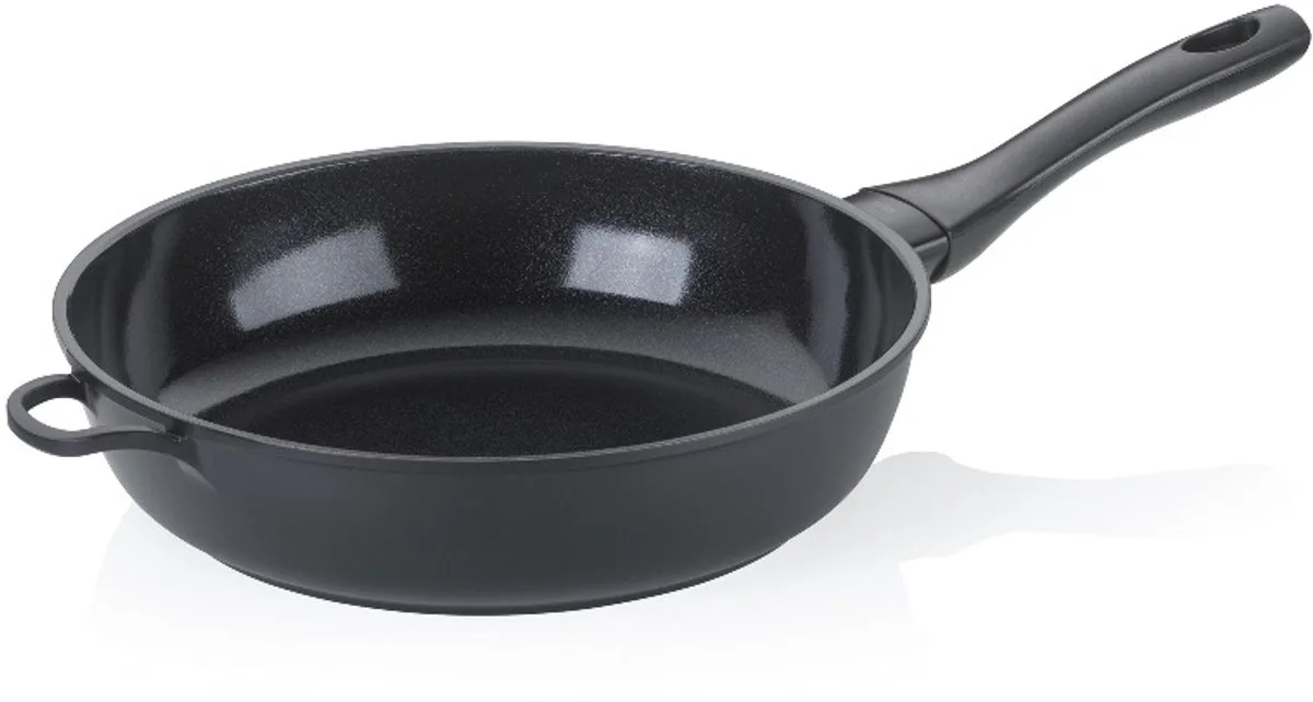 Atura-koekenpan van gegoten aluminium, 28 cm, 2,3 l van Kela in Zwart – productfoto