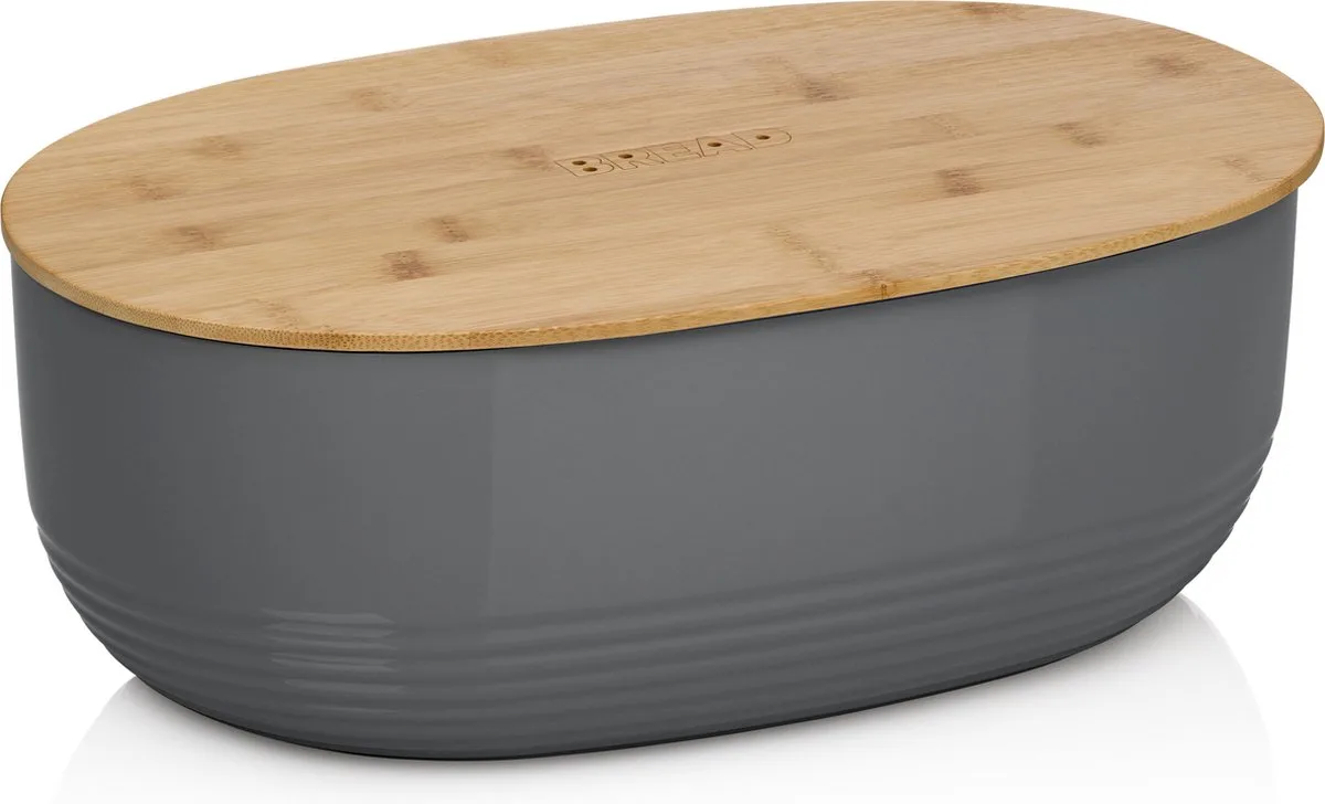 Broodtrommel, Grijs van Kela in Grijs – productfoto