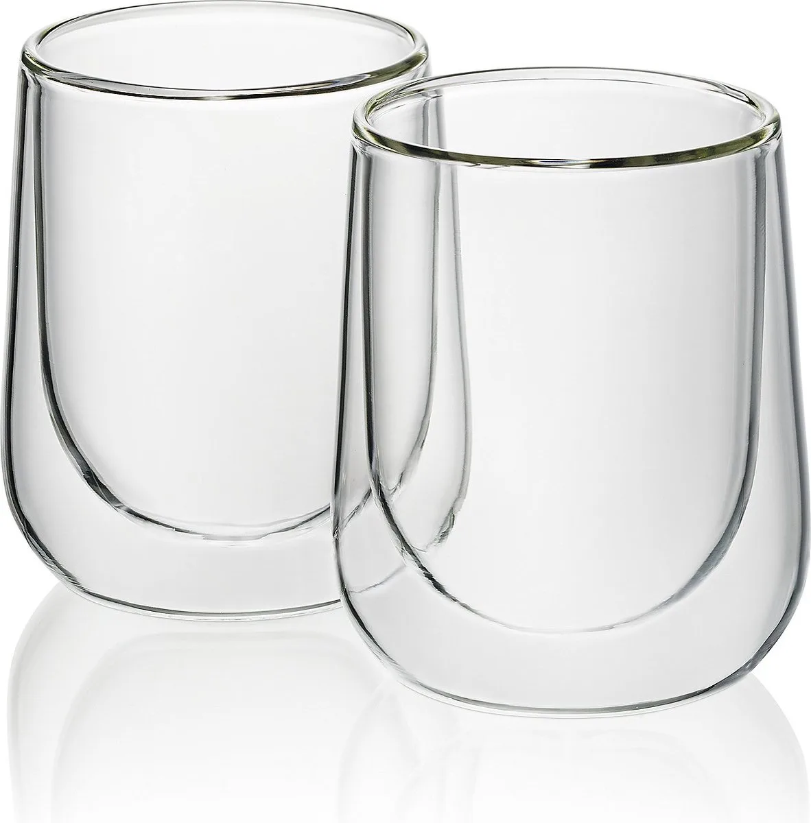 Cappuccino Glas 180 ml, Set van 2 Stuks von Kela in Transparent – Produktfoto