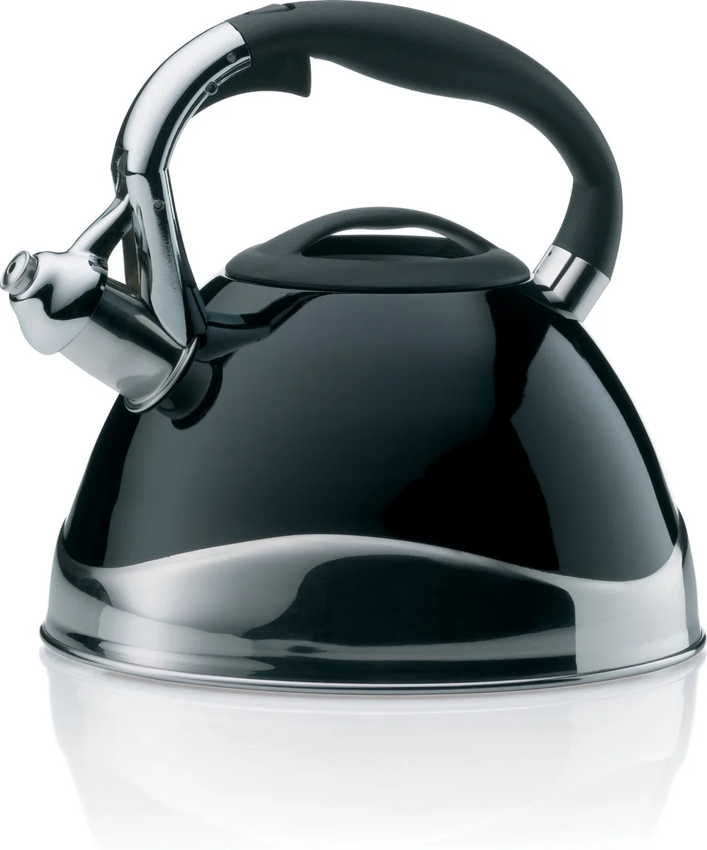 Fluitketel 3 L, Zwart de Kela en Noir – photo produit