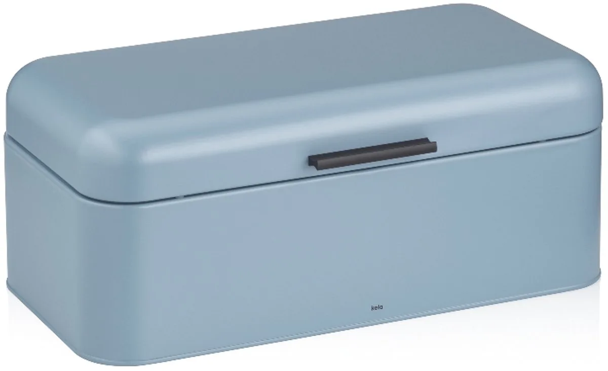 Frisca Brooddoos Smoke Blue - Staal van Kela in Blauw – productfoto
