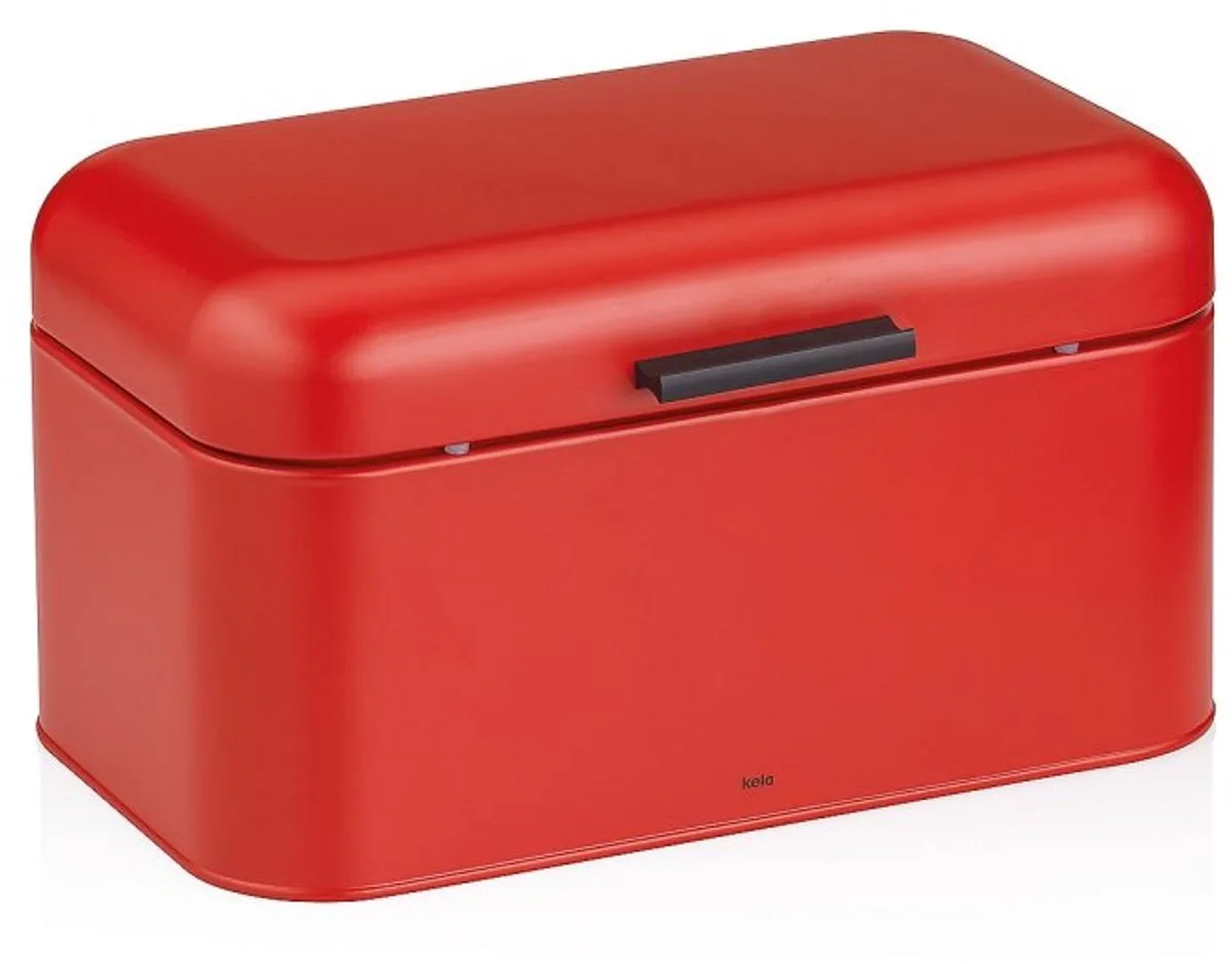 Frisca broodtrommel, metaal, 30 x 18 x 16,5 cm van Kela in Rood – productfoto