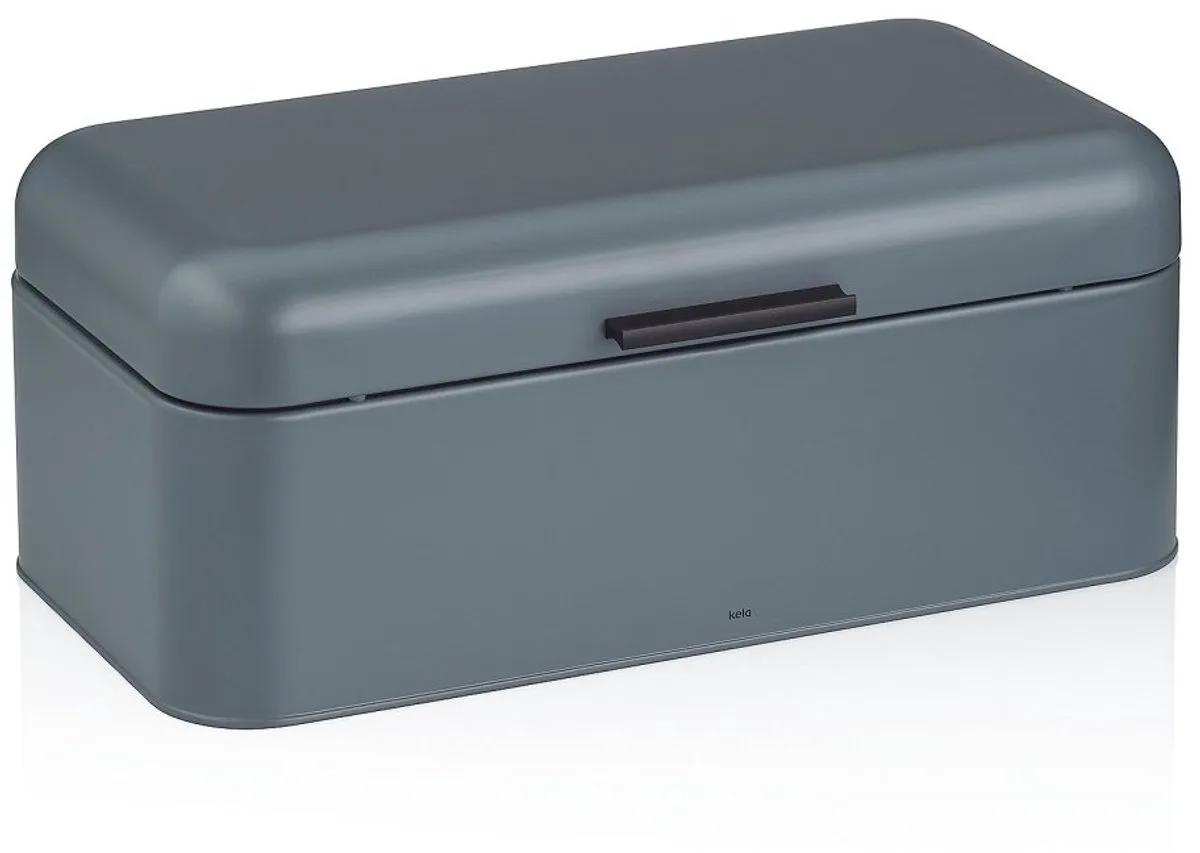 Frisca broodtrommel, metaal, 42,5 x 22,5 x 17,5 cm van Kela in Grijs – productfoto