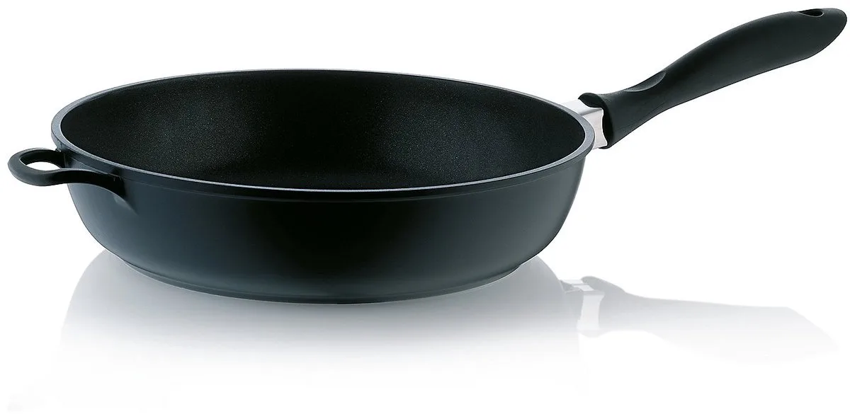 Hapjespan 24 cm de Kela en Noir – photo produit
