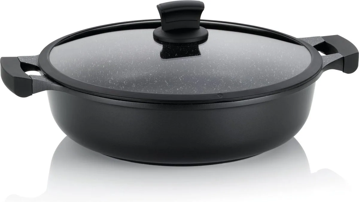 Hapjespan, 32 cm de Kela en Noir – photo produit