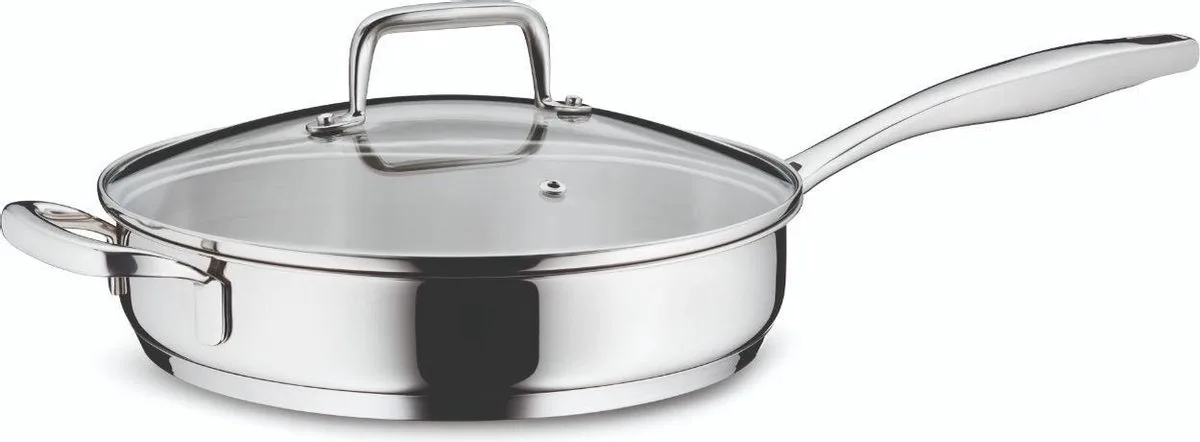 Hapjespan RVS, 24 cm de Kela en Argent – photo produit