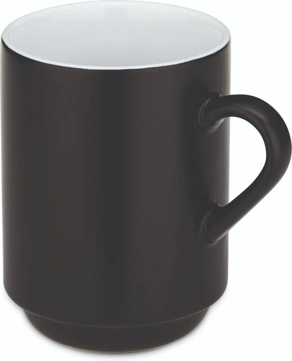 Keramieken Mok Set van 2 de Kela en Noir – photo produit