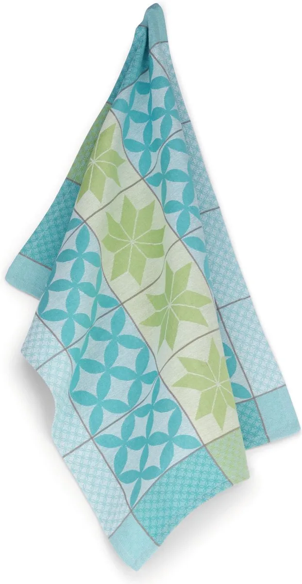 Keuken - Carla Theedoek Set van 4 Stuks - Kunststof by Kela in Green – product photo