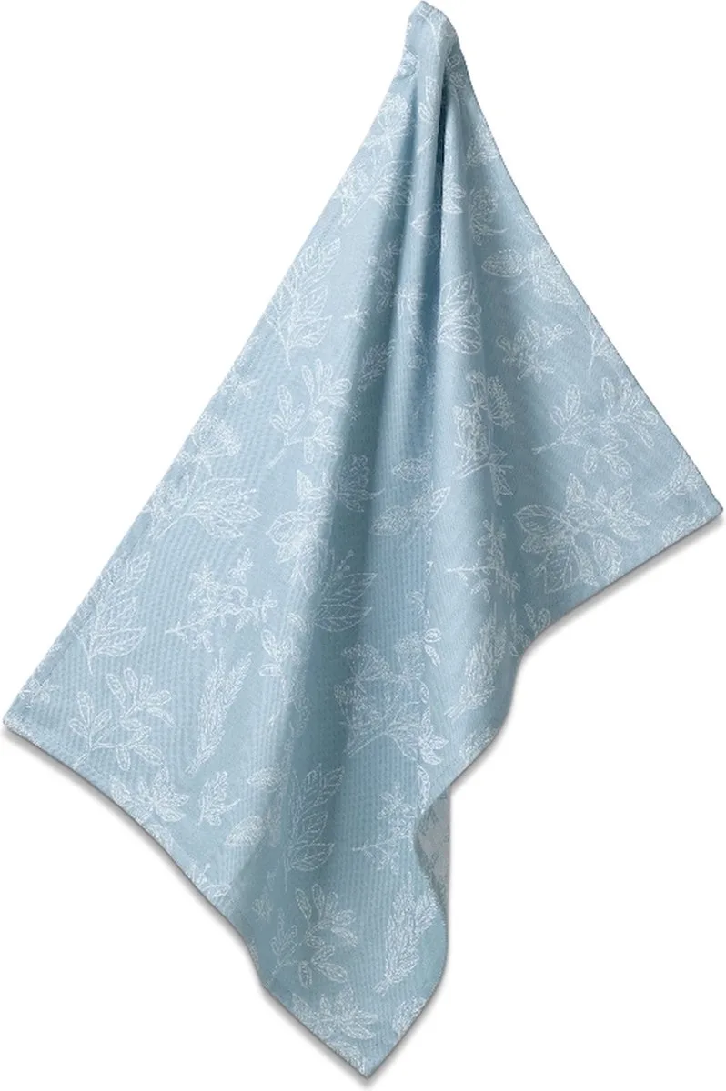 Keuken - Svea Theedoek Set van 4 Stuks - Kunststof van Kela in Blauw – productfoto