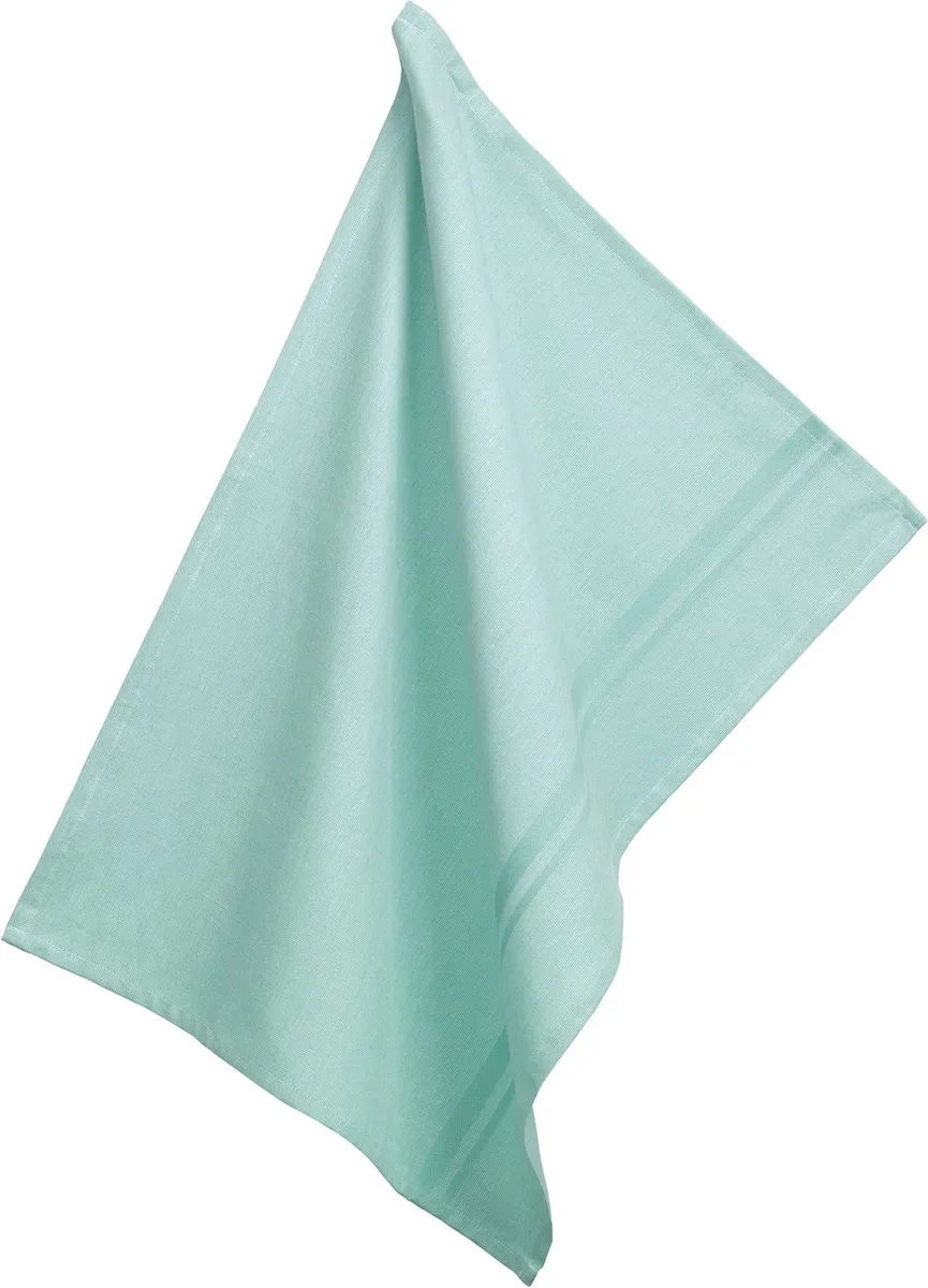 Keuken - Tia Theedoek Set van 4 Stuks - Polyester van Kela in Groen – productfoto