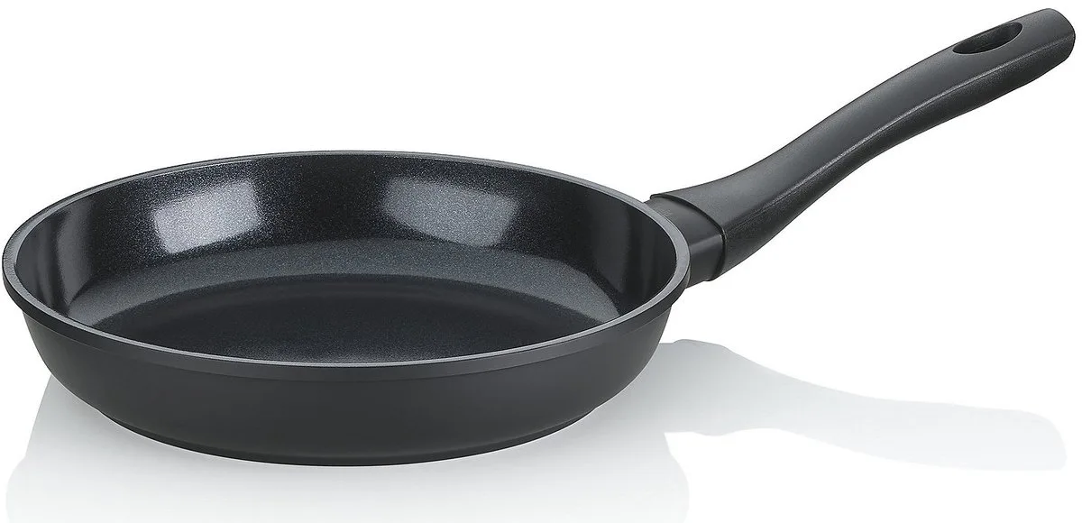 Koekenpan, 24 cm, Non-stick, PFAS/PTFE vrij, Gegoten Aluminium van Kela in Zwart – productfoto