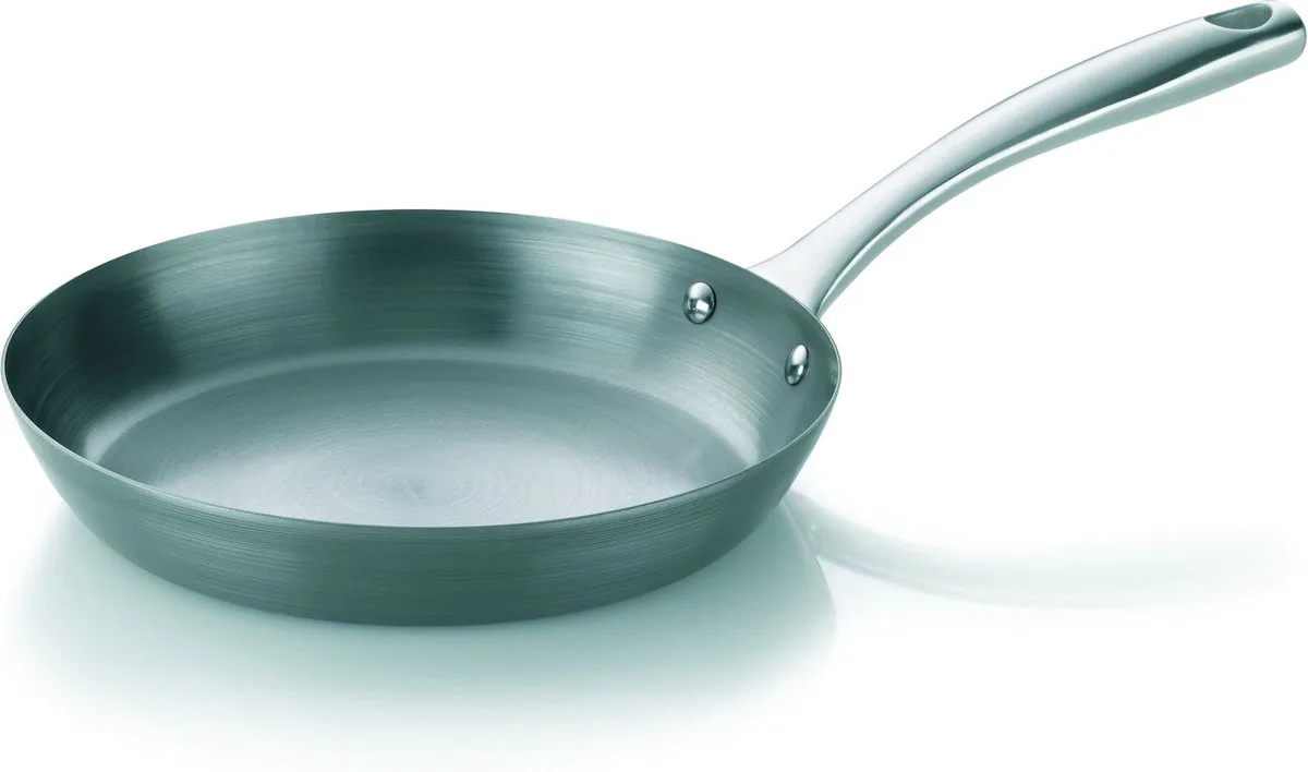Koekenpan 24 cm van Kela in Zilver – productfoto