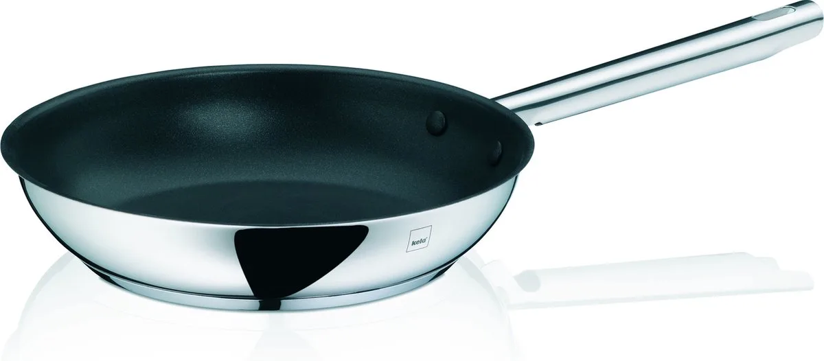 Koekenpan non-stick, 24 cm van Kela in Zilver – productfoto
