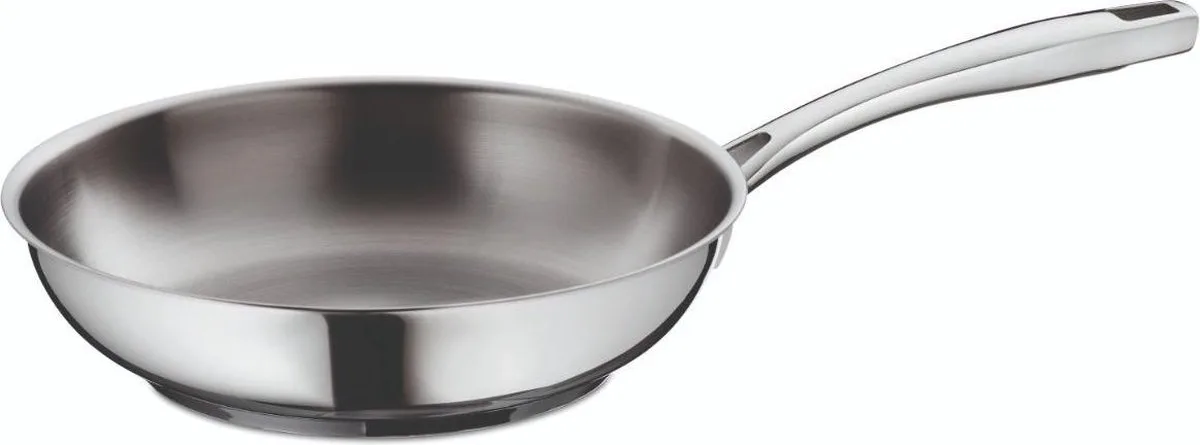 Koekenpan RVS, 20 cm van Kela in Zilver – productfoto