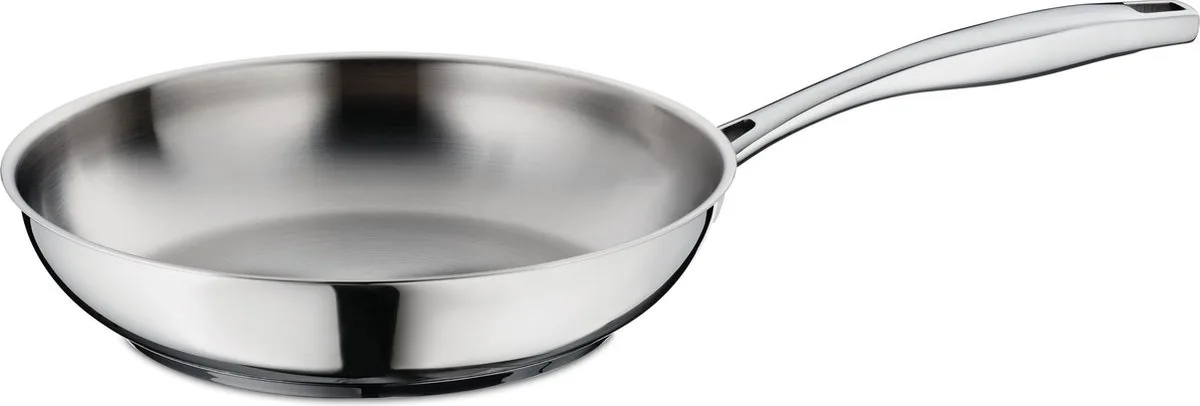 Koekenpan RVS, 24 cm van Kela in Zilver – productfoto