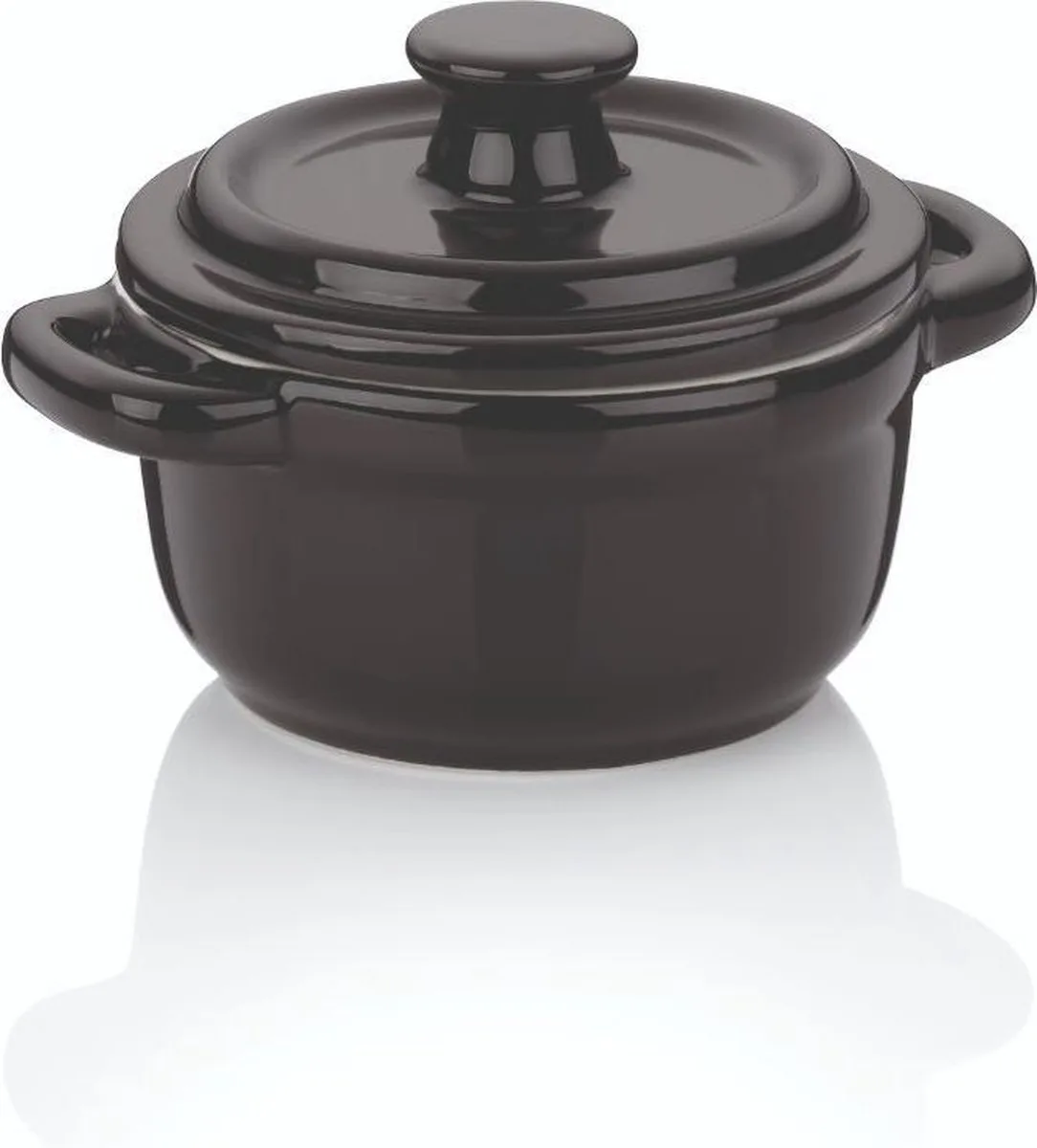 Mini braadpan Keramiek 10 cm de Kela en Noir – photo produit