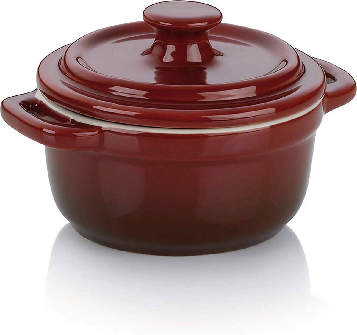 Mini braadpan Keramiek 8 cm by Kela in Red – product photo