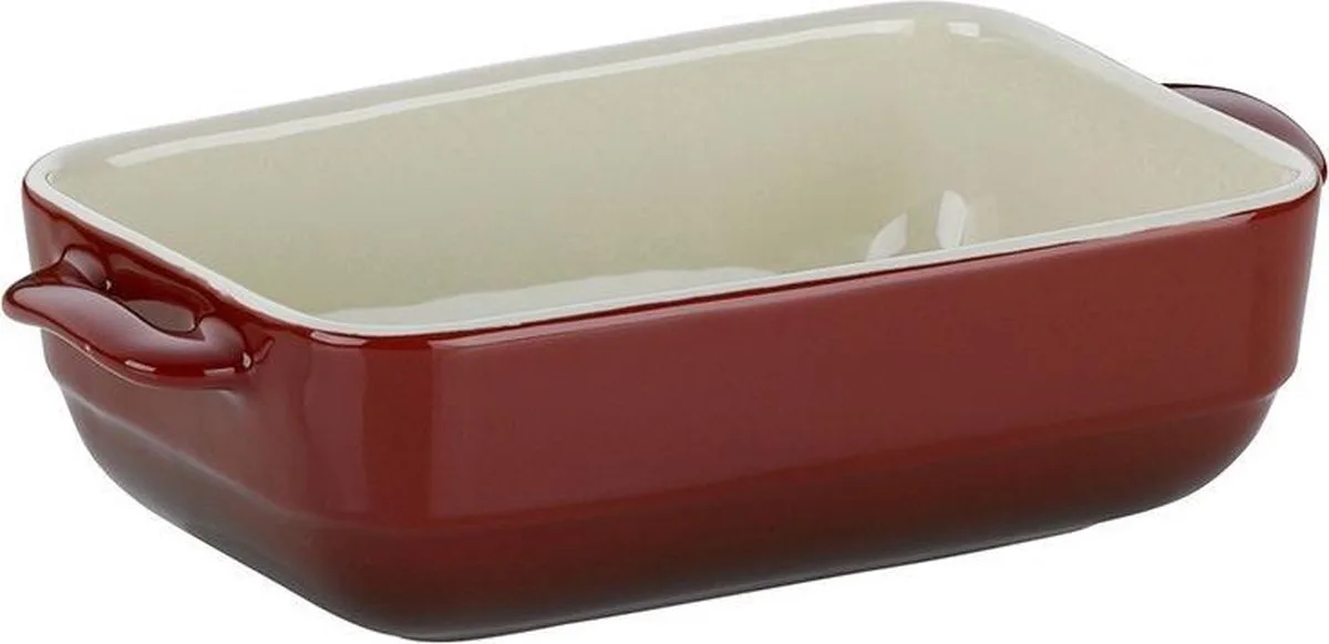 Ovenschaal Keramiek 22.5 cm x 12.5 cm fra Kela i Rød – produktbillede