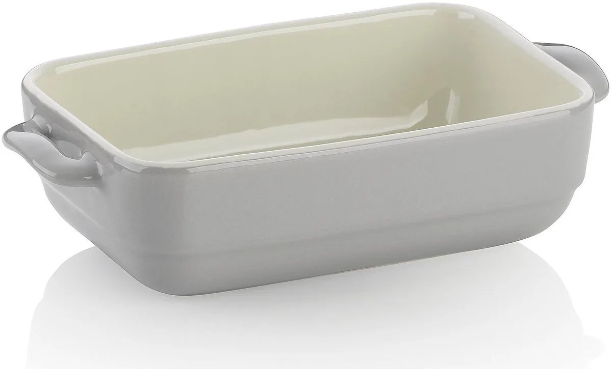 Ovenschaal, Keramiek, 22.5 x 12.5 x 6 cm van Kela in Grijs – productfoto