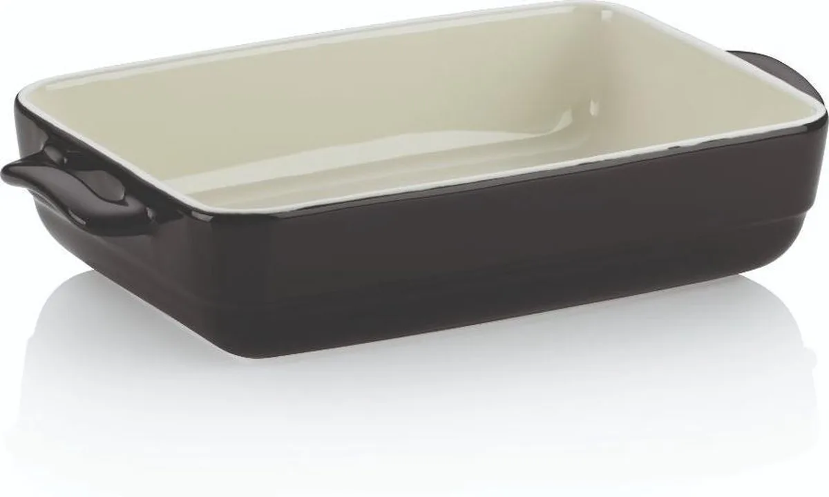 Ovenschaal Keramiek 32 cm x 19 cm fra Kela i Sort – produktbillede