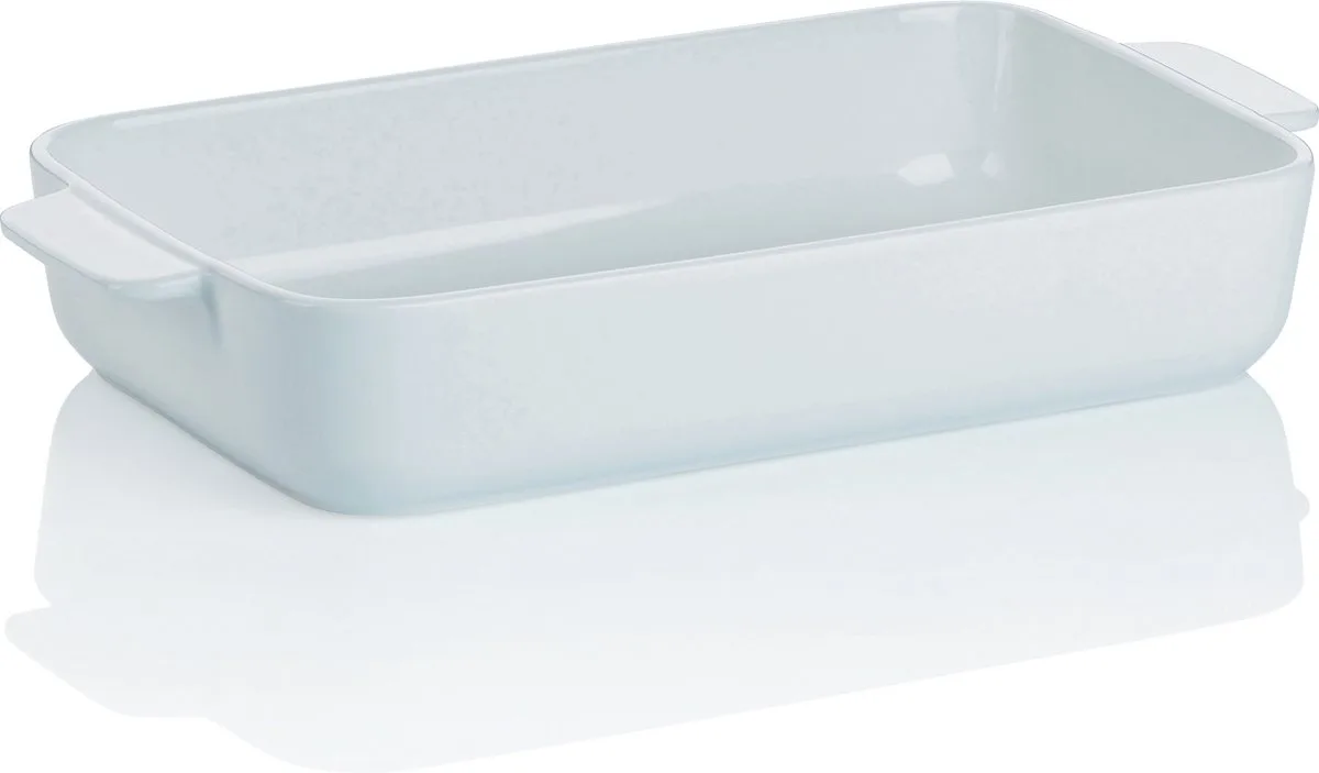 Ovenschaal Porselein, 29 cm x 15.5 cm fra Kela i Hvid – produktbillede