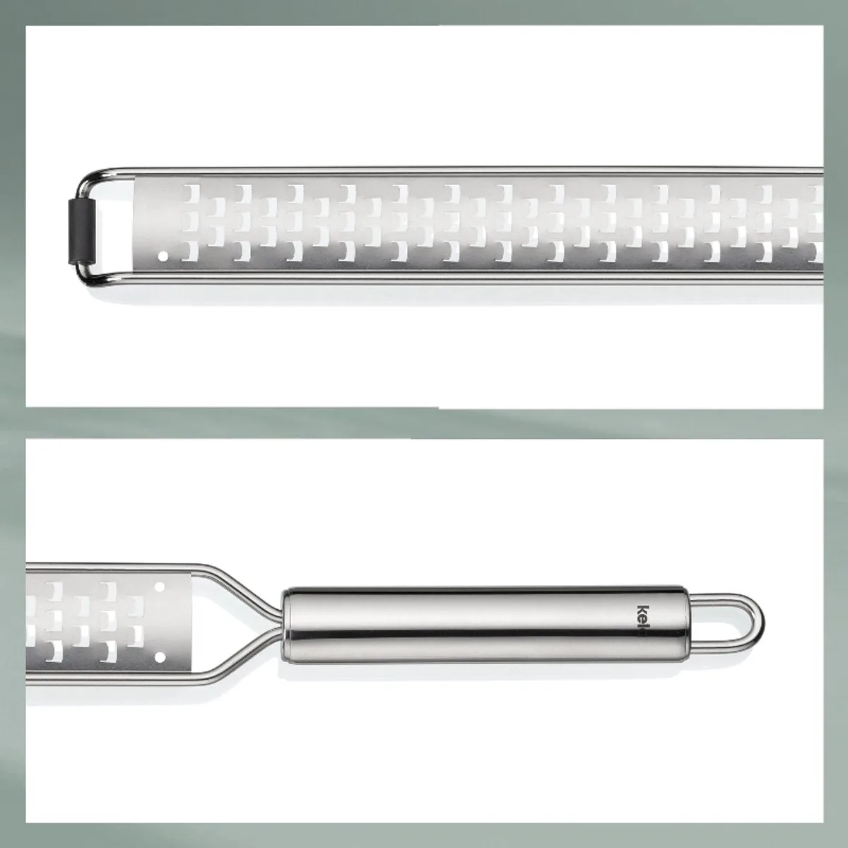 Rondo Vlakke rasp van Kela in Zilver – productfoto