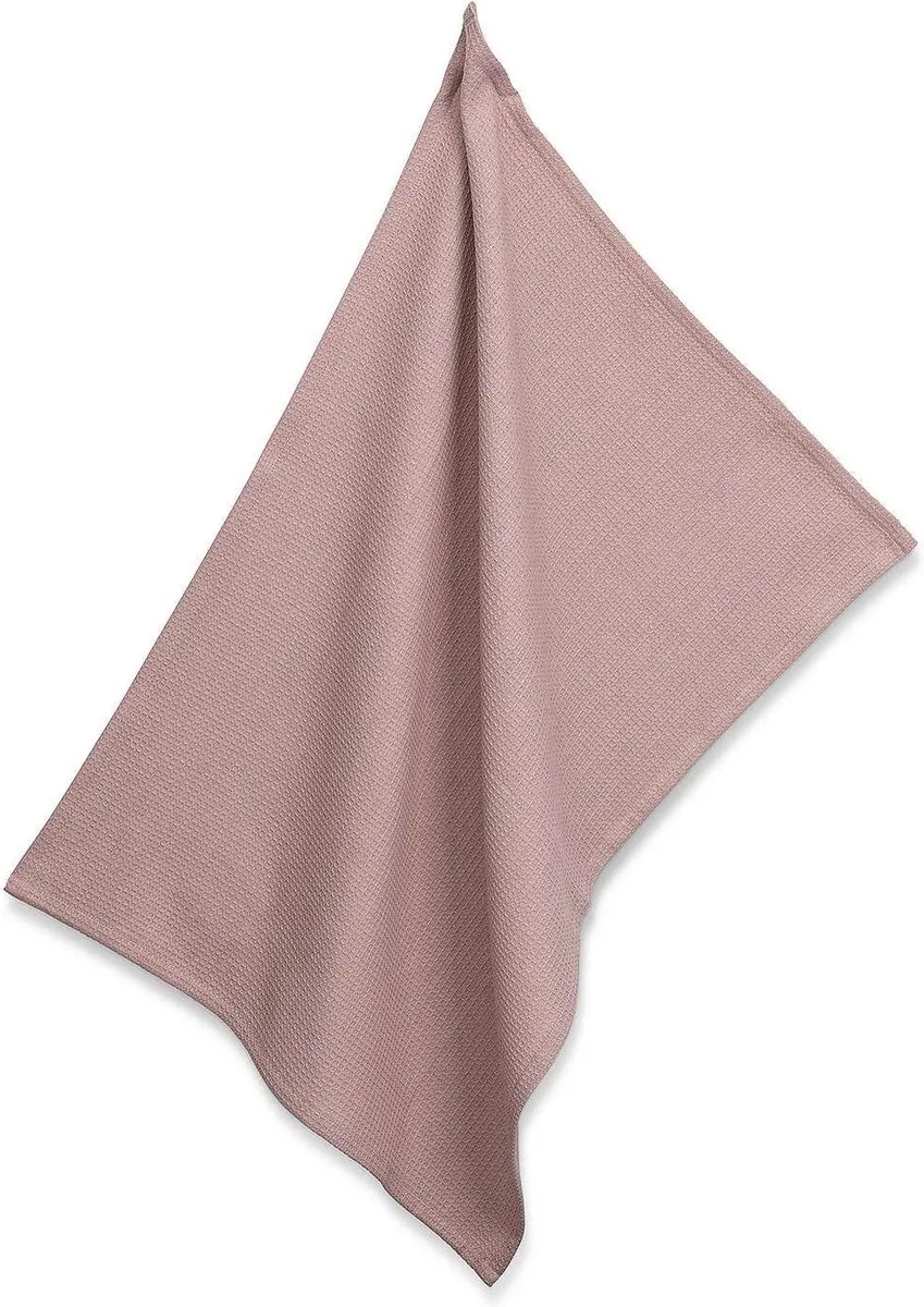 Theedoek, Katoen, 70 x 50 cm från Kela i Rosa – produktbild