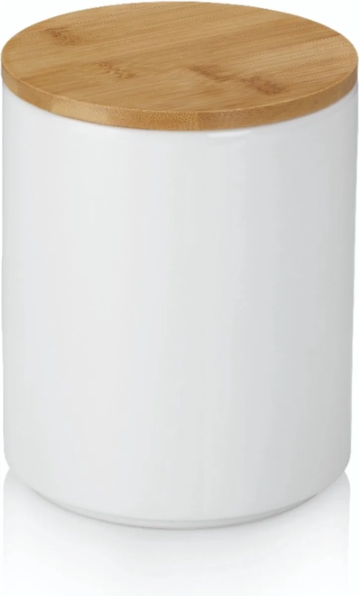 Voorraadpot, 1.7 L, Keramiek van Kela in Wit – productfoto