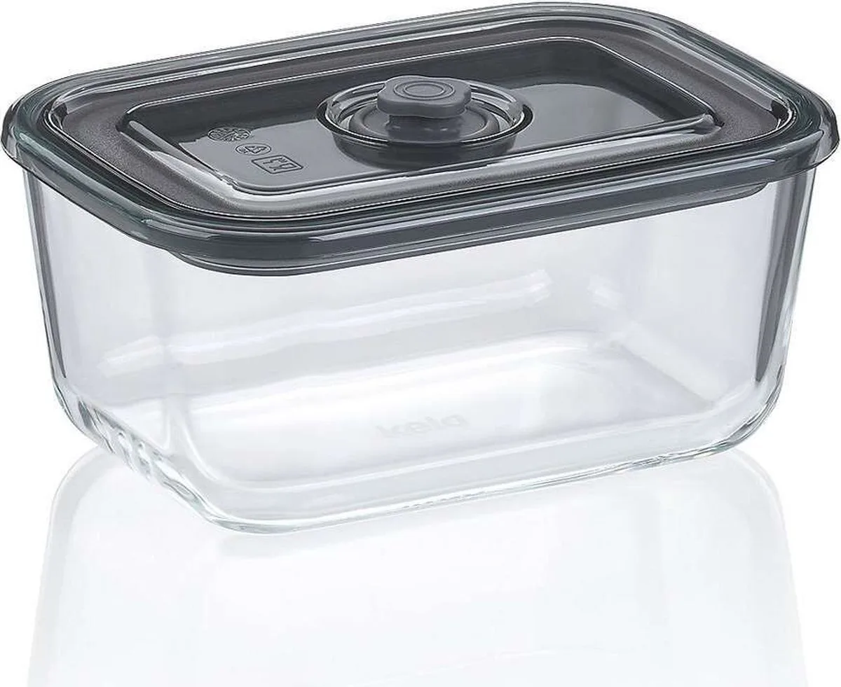Voorraadpot Florence van Kela in Transparant, Bruin – productfoto