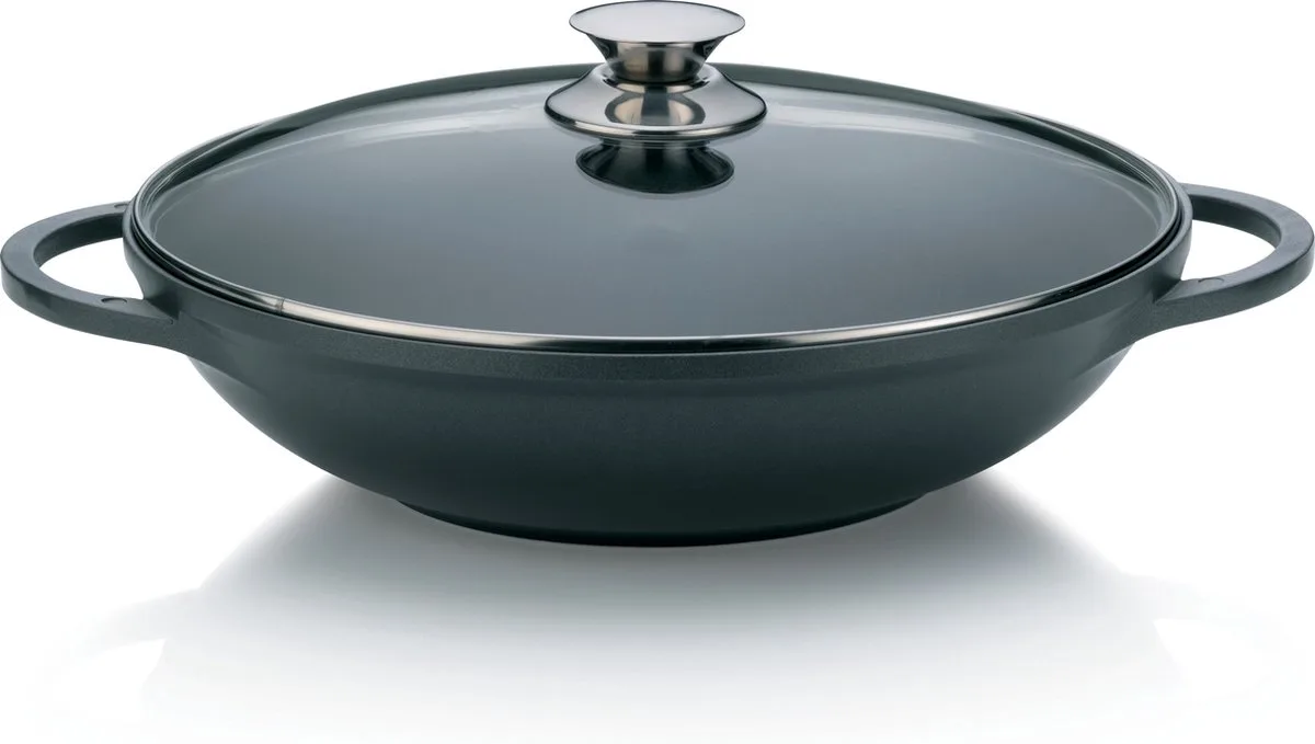 Wokpan 32 cm von Kela in Schwarz – Produktfoto