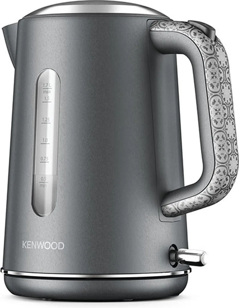 Abbey ZJP04.A0GY Elektrische Waterkoker 1.7 L 2200 W van Kenwood in Grijs – productfoto