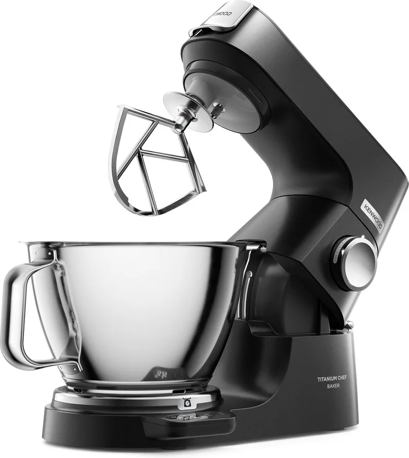 Chef Titanium Baker - Keukenmachines - KVC85.004BK - Black de Kenwood en Noir – photo produit